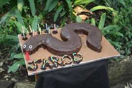 Boma Snake Birthday Cake