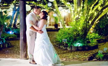 Wedding At Night Landscape